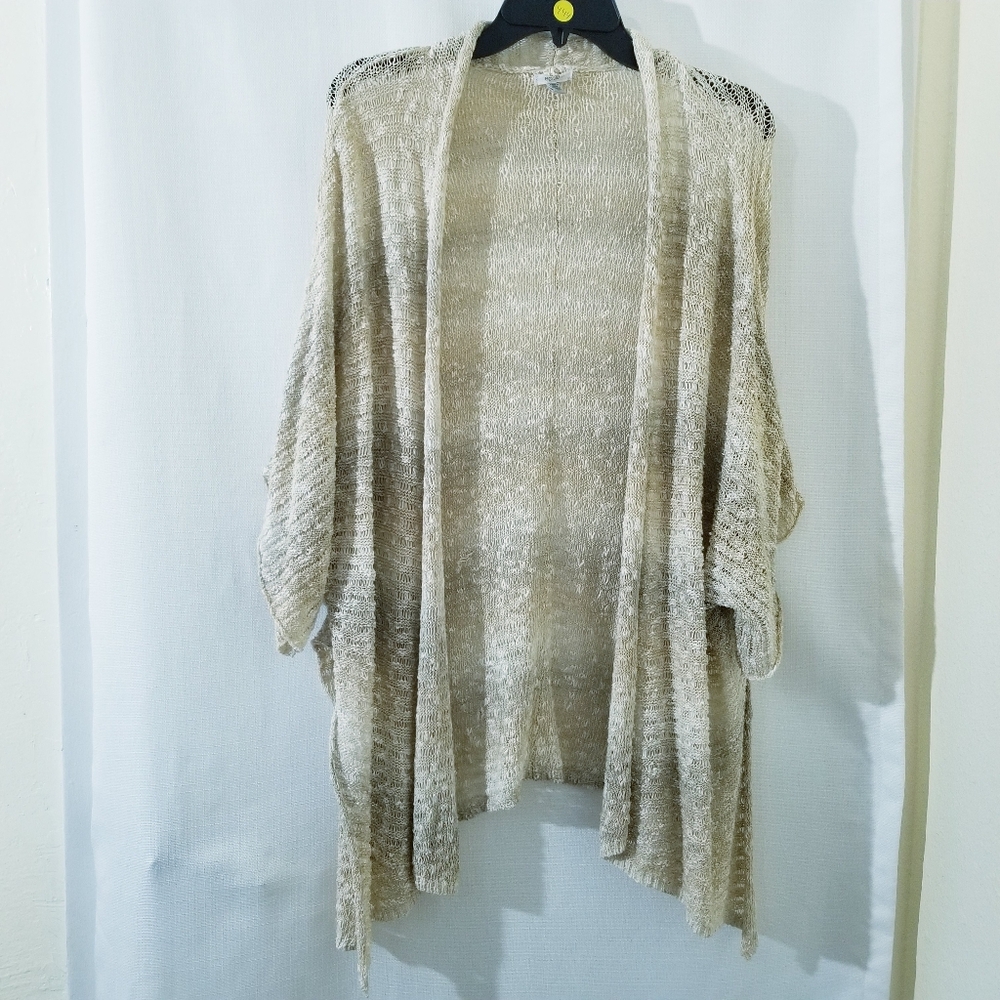 Knitted Open Cardigan